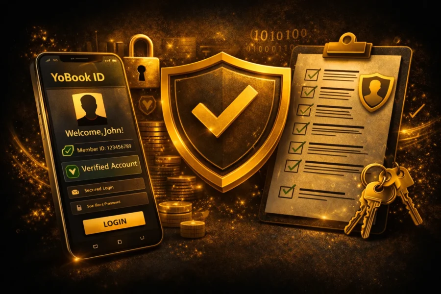 YoBook ID platform features and account dashboard interface