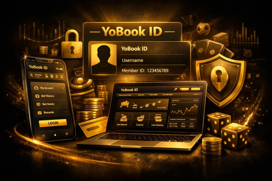 YoBook ID platform interface and account dashboard preview