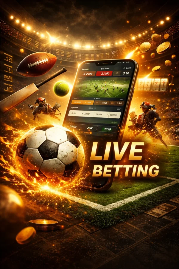 YoBook live betting sports interface with real time odds