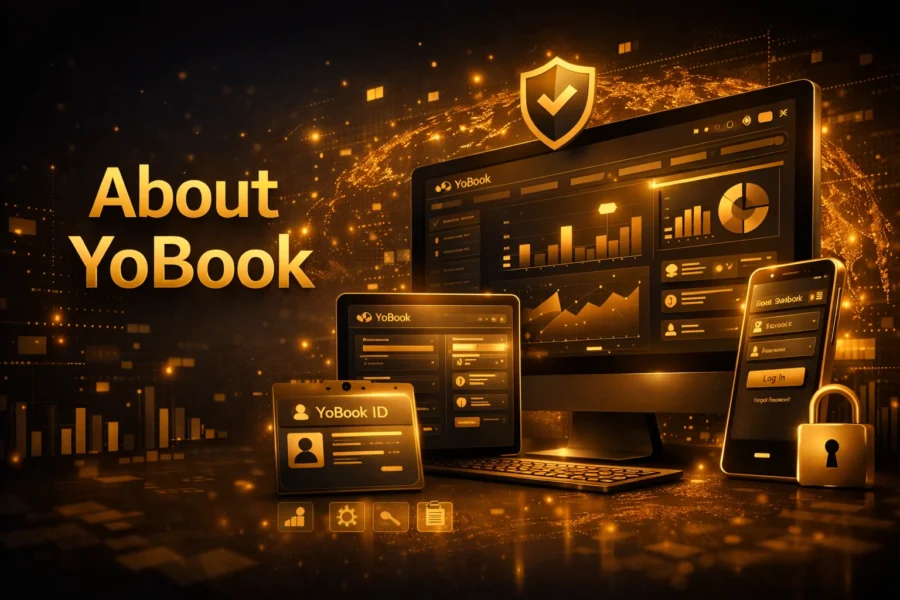 YoBook Login ID sign in process interface