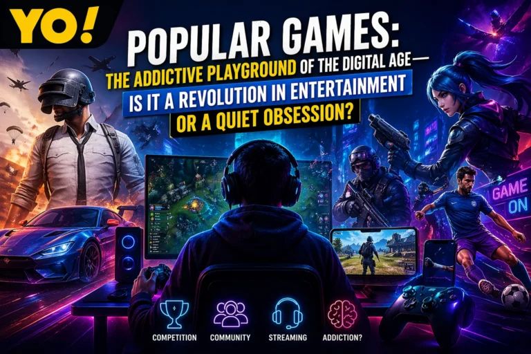 Popular Games: The Addictive Playground of the Digital Age—Is It a Revolution in Entertainment or a Quiet Obsession?